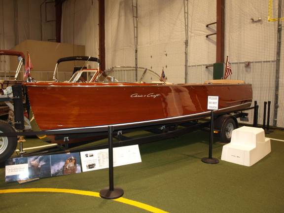 One of the boats from the film On Golden Pond.