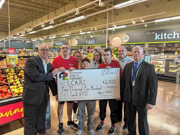 Stop & Shop store remodeled Stop & Shop donates $2,500 to SCARC, a nonprofit organization that supports people with developmental disabilities and their families.