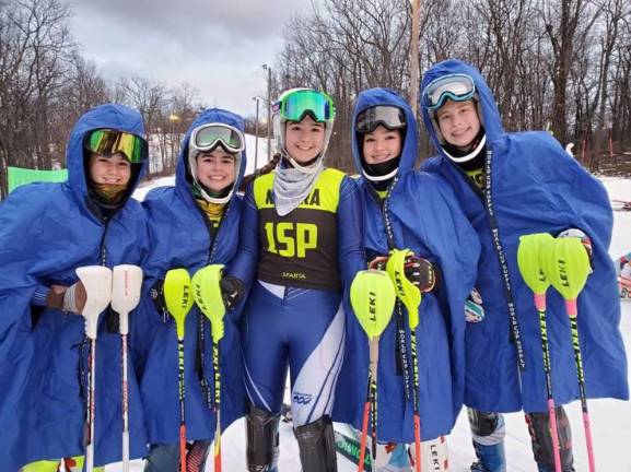 Sparta Girls Ski Team