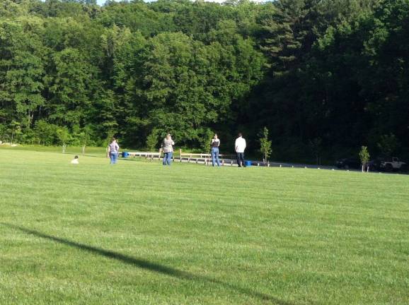 Tamarack Park opens People check out the new recreation field