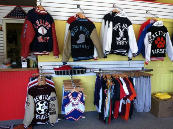 Local opens custom embroidery and engraving store Varsity jackets embroidery by You Name It.