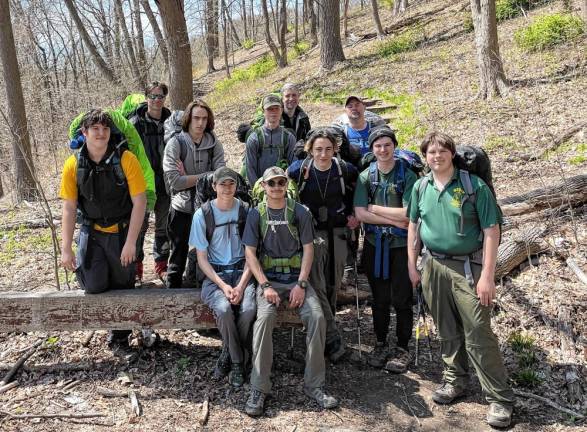 Scouts spend 10 days in wilderness Scouts of Crew 629-I-04 prepare to travel to Philmont Scout Ranch, a national high adventure base in Cimarron, N.M. (Photo provided)