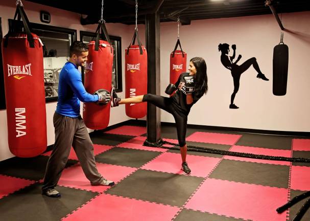 Passion for exercise serves as impetus for Alpha Fitness Kickboxing assistance.