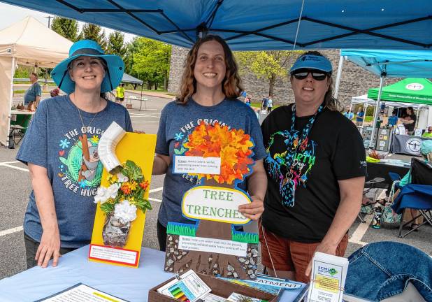 Photos: Earth Day Fair Kim Noel, chairwoman of the Sparta Environmental Commission, with Kristine Rogers, a commission member, and Cara Johnson, a Sparta Middle School teacher.