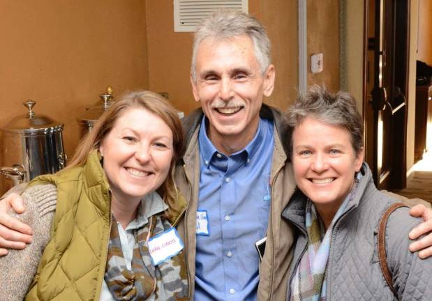 New Jersey — New World holds summit to promote healthy, local food Chris Cirkus, William Walker and Beth Feehan 