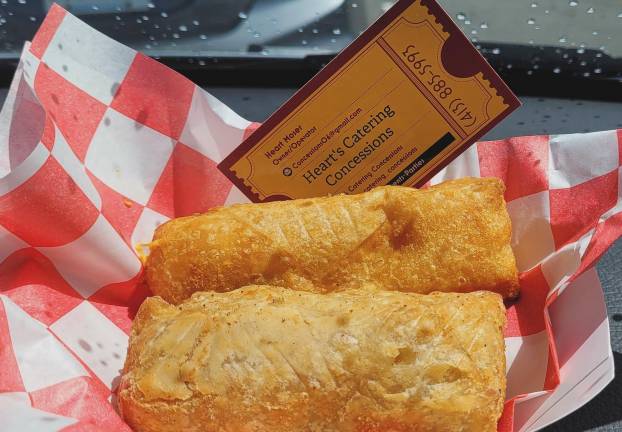 Taste your way through the fair Heart’s Catering. (Photo provided)