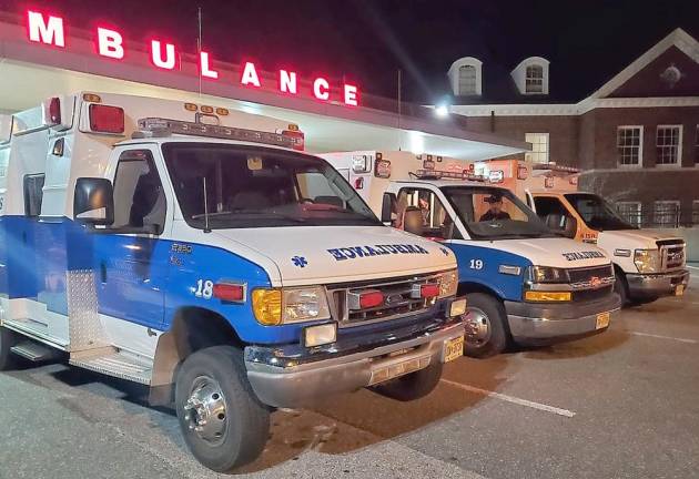 Vernon to buy new ambulance for Glenwood Pochuck Ambulance Corps (Glenwood Pochuck Volunteer Ambulance Corps Facebook page)