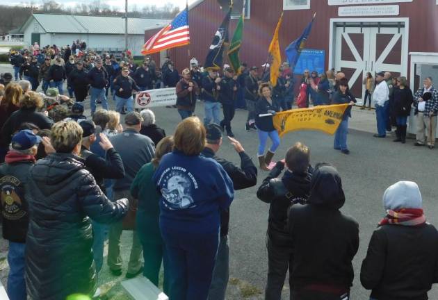19th Annual Salute to Veterans held at Fairgrounds The Hopatcong High School Marching Chiefs bring a colorful performance to the Sussex County Fairgrounds on Sunday, Nov 3, 2019 for the 19th Annual Salute to Military Veterans.