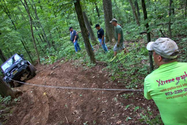 Wheelers for the Wounded trail ride Helping hands