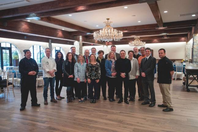 Win two tickets to 'A Taste of Talent' Members of the Taste of Talent President’s Club along with several of the esteemed chefs whose culinary creations will be featured at the event in support of Project Self-Sufficiency. Photo provided