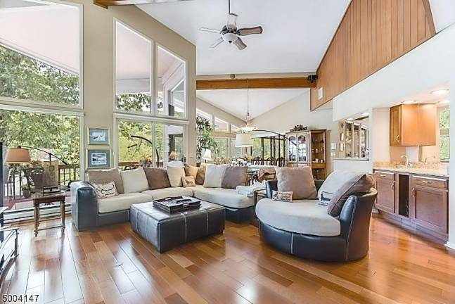 Enjoy panoramic views overlooking Lake Mohawk Enjoy panoramic views overlooking Lake Mohawk