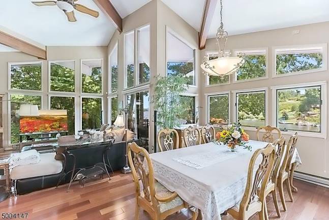Enjoy panoramic views overlooking Lake Mohawk Enjoy panoramic views overlooking Lake Mohawk