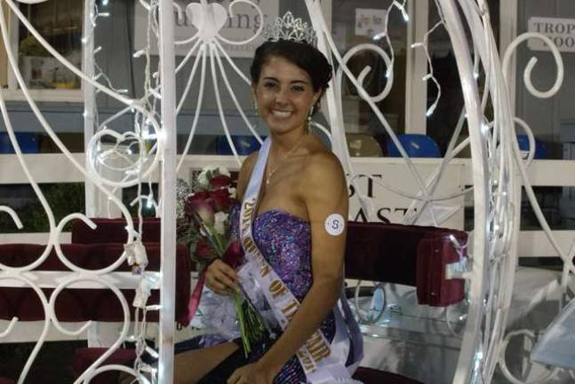 Miss Frankford named Queen of the Fair The 2014 Queen of the Fair Pageant took place on Saturday August 2, 2014. Miss Frankford, Annelise Michelle Malgieri was crowned queen of the fair at the New Jersey State Fair in Augusta, New Jersey.