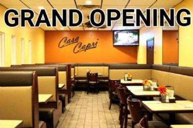 Casa Capri opens in Sparta Casa Capri opens in Sparta