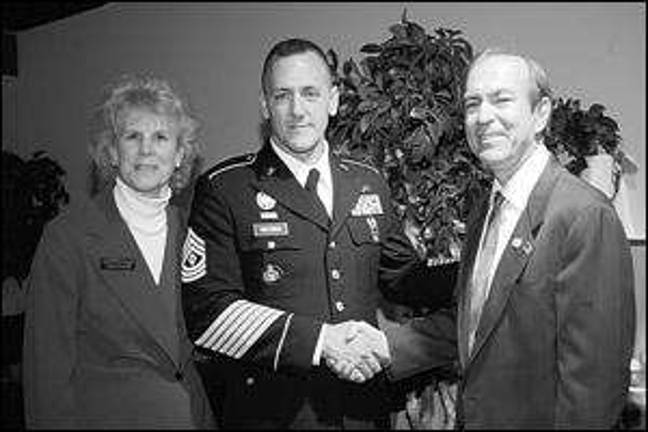 Iraq vet honored Iraq vet honored