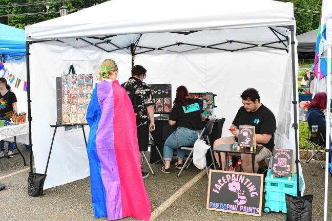 Sussex County Pride celebration grows PR3 The Sussex County Pride celebration included activities such as face painting.