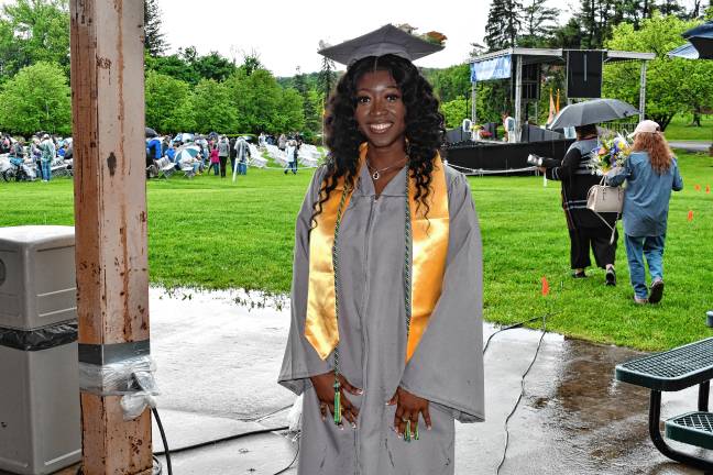 A touch of adversity Michaela Kargbo of Frankford.