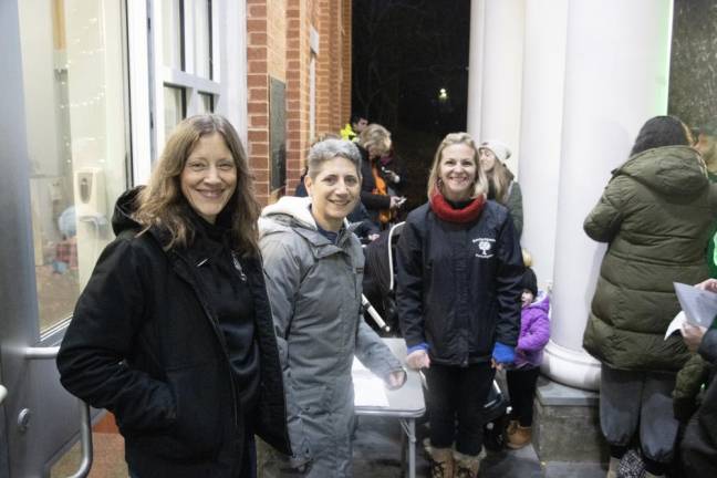 From left, Kelly Giannantonio, Jeanne Montemarano and Alison Deeney of the township’s Parks and Recreation Department.