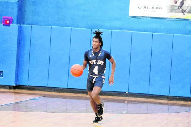 Pope John's Prince Joshua scored nine points.