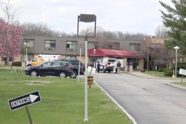 Freeholder Anthony J. Fasano has called for the National Guard to protect vulnerable residents at Andover Subacute and Rehabilitation Center, which recently experienced mass deaths due to COVID-19. (AP Photo/Ted Shaffrey)