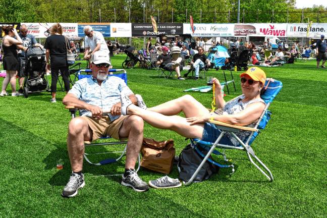 Miners open 10th season Thursday <b>Joe Furnbach of West Milford and Lori Mendoza of Kinnelon.</b>