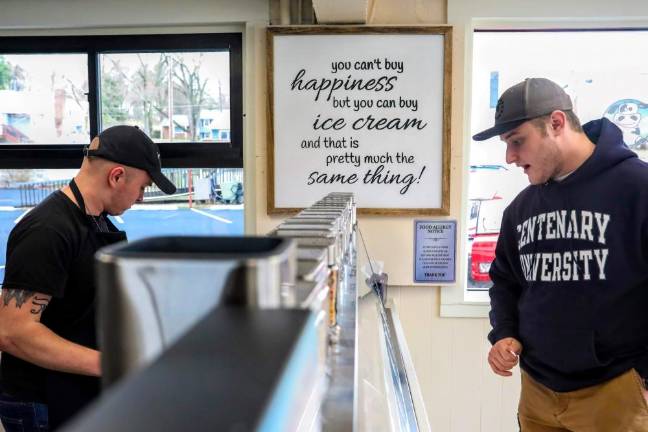 Sparta Dairy You can't buy happiness but you can buy ice cream and that is pretty much the same thing.