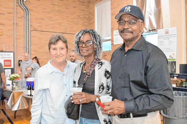 Silver Jubilee Celebration Carol Belansky of Roselle Park and Patricia Andrews-Webb and Curtis Webb of East Orange.