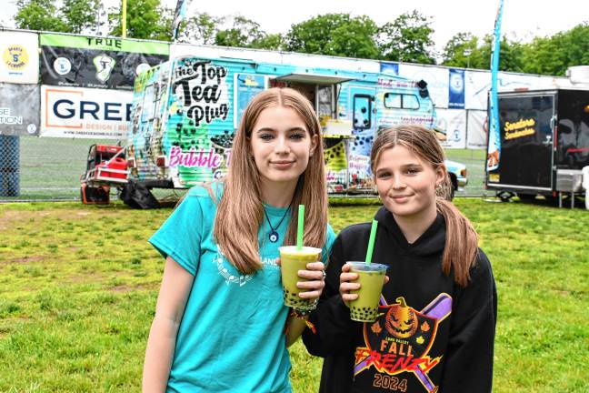 Township celebration marks 50th year Julia and Ella Van Laar of Sparta.