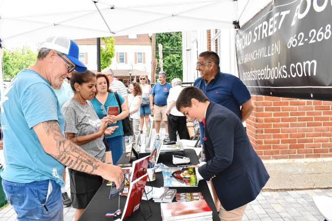 Young author’s book deals with big themes Zy Saturnees, 11, signs his book, ‘Jill the Chick,’ on Saturday, July 26 outside Broad Street Books in Branchville.