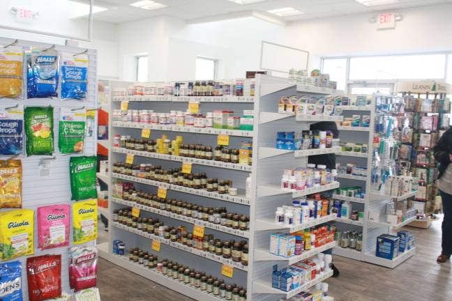 Pharmacy opens with community in mind Inside of Sparta Pharmacy.