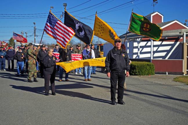 Sussex County veterans honored at fairgrounds John Harrigan of Vernon led the local chapter of the Vietnam Veterans of America during Sunday's parade and ceremonies at the Sussex County Fairgrounds. Harrigan is the driving force behind establishing a veteran's cemetery in Sparta.