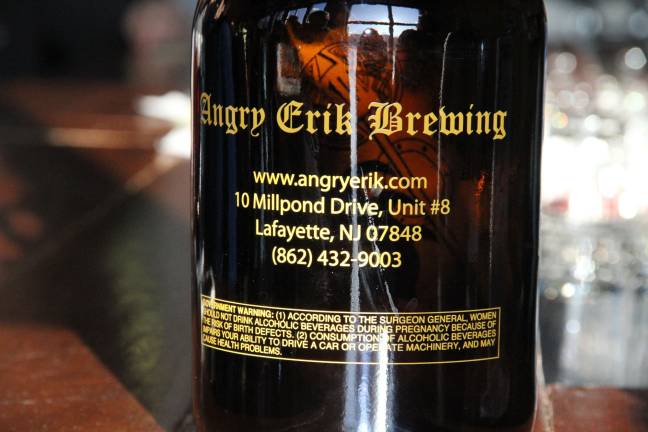 Cheers to one year A growler offered by Angry Erik Brewing.