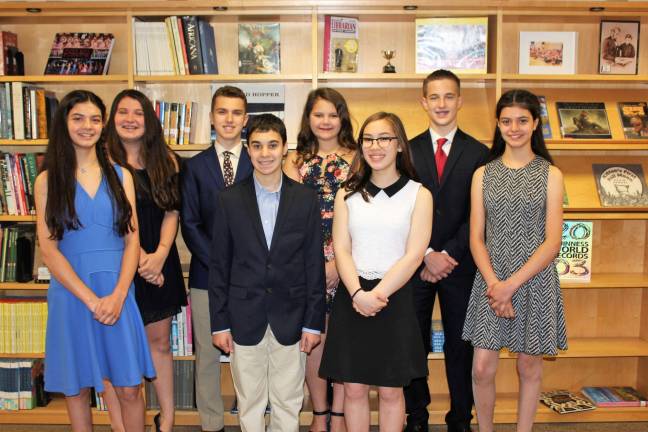 Hilltop Country Day School holds 36th commencement Hilltop congratulates the Class of 2017, from left, Jessica Wilm of Newton; Heather Maxwell of Sparta; Ozzy DeLuca of Hardyston; James LaFratte of Oak Ridge; Annele Sipols of Sparta; Chloe Clancy of Oak Ridge; Samuel Wilshinsky of Milford, Pa.; and Corrine Wilm of Newton.