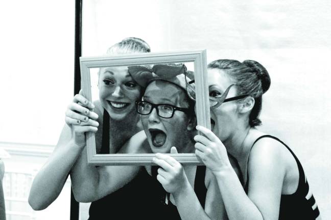 More than 500 attend Girls World Expo Lauren Morris of Sparta, Maria Iacopelli of Branchville, Morgan Parker of Vernon dress up for the photo booth.