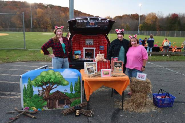 The Sparta Public Library’s trunk.