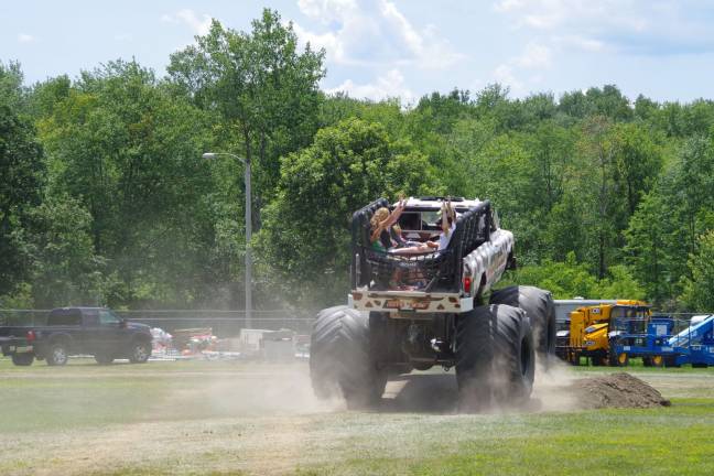 Fair fun Monster truck rides continue to be a favorite of fairgoers.