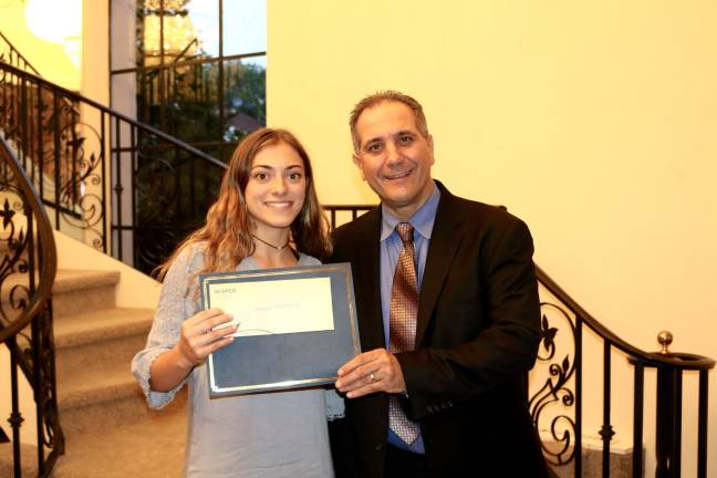 Sparta seniors receive scholarships WISPER Senior Scholarship - Hannah Fagersten, Dr. Giovanni Cusmano
