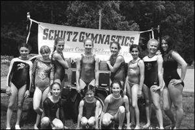 Junior gymnasts Junior gymnasts