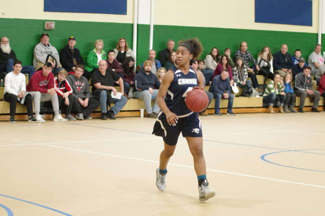 Camden beats Sussex in girls hoops Camden's Mya Lewis scored a game-high 23 points.