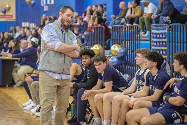 Pope John head coach Lee Van Horn.