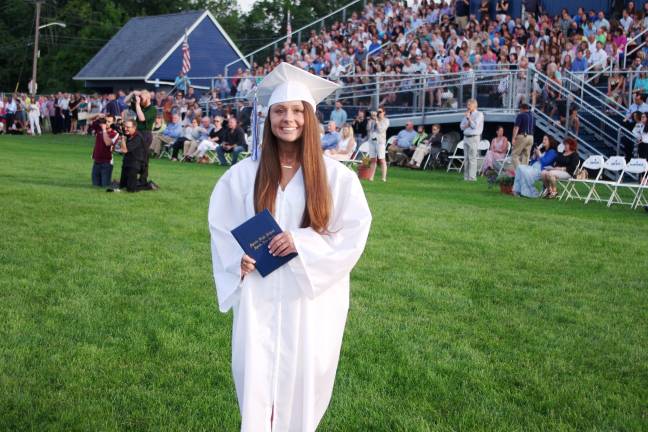 Sparta class of '15 graduates Sparta High School graduate Dominique Cagno.
