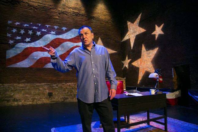 Comedian Colin Quinn talks history and comedy Colin Quinn in ' Unconstitutional.'