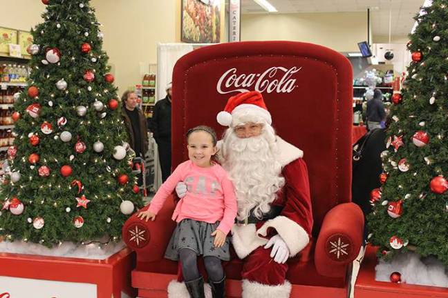 Santa comes to Stanhope Brianna Liptak (Lake Hopatcong)