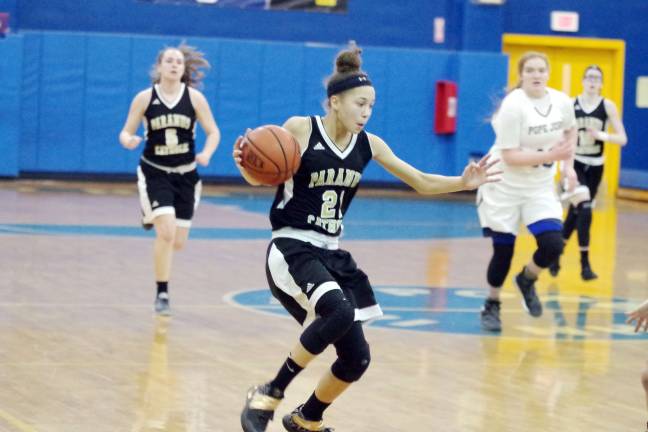 Pope John Girls Beat Paramus Catholic In Basketball Quarter Finals
