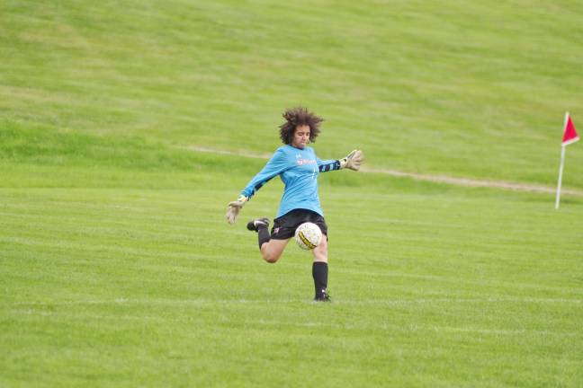 SCCC drubs Northampton in women's soccer Northampton's goalkeeper Aliyah Flora stopped 8 shots in goal. Flora is from Bethlehem, Pennsylvania.