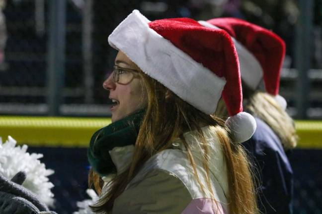 It's been c-c-cold on Friday nights, but Sparta Cheer goes on