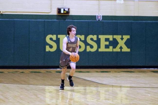 Sussex Tech's Eliot Griner scored two points, grabbed eight rebounds and made three steals.