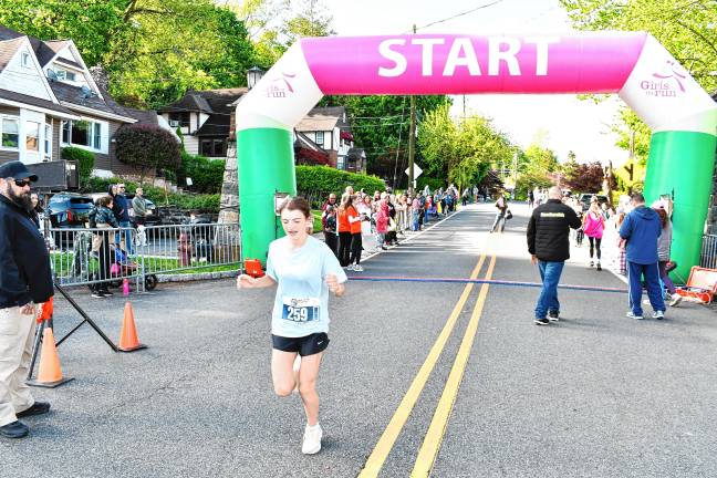 Photos: Girls on the Run Spring 5K Alexia Luberger, 14, of Wantage finishes first with a time of 23:30.27 in the Girls on the Run Spring 5K on Saturday, May 10 in Sparta.