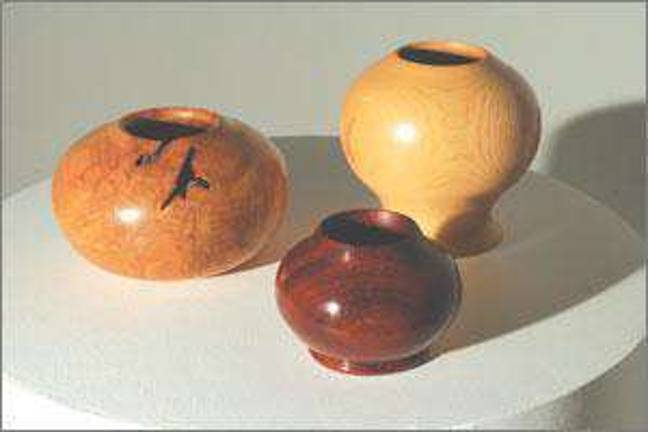 Local artist exhibits hand turned wooden bowls at Ramapo Local artist exhibits hand turned wooden bowls at Ramapo