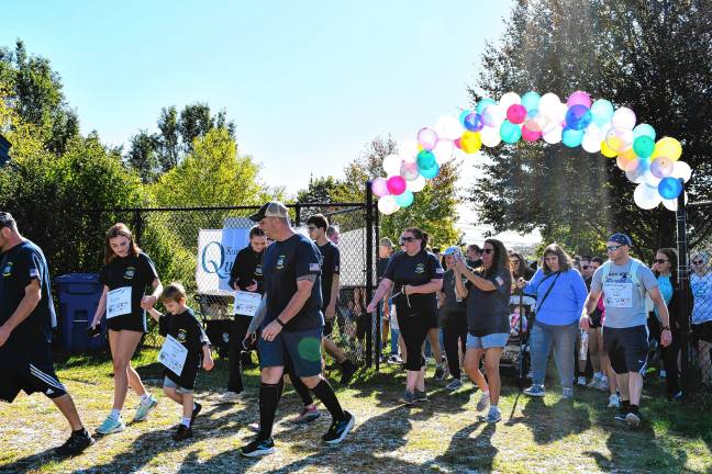 Photos: Celebrate a Life 5K Walk <b>Participants begin the annual Celebrate A Life 5K Walk on Saturday, Sept. 20 at the Sussex County Fairgrounds in Augusta. (Photos by Maria Kovic)</b>